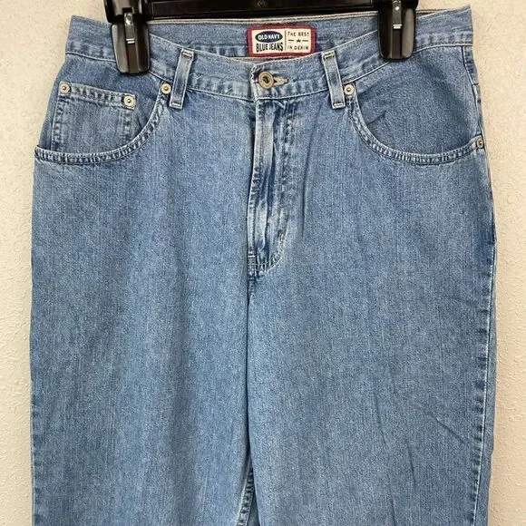 Old Navy Denim Blue Jeans Size 10 Regular EUC - Picture 2 of 6